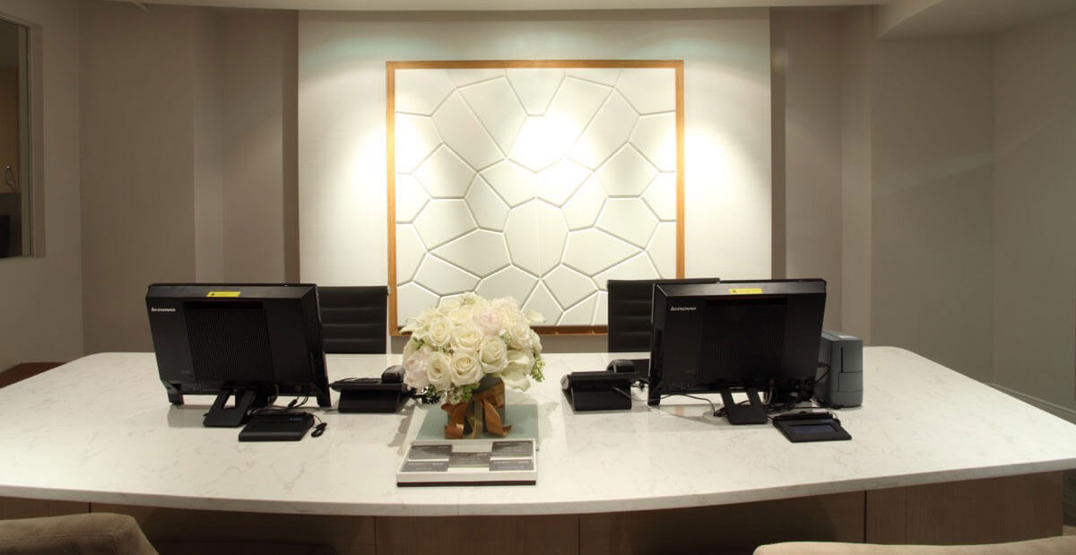 Our Services Image of Reception Desk