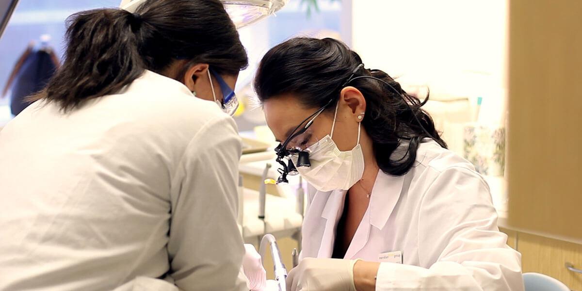 Dr. Chan Working With Patient in Manhattan